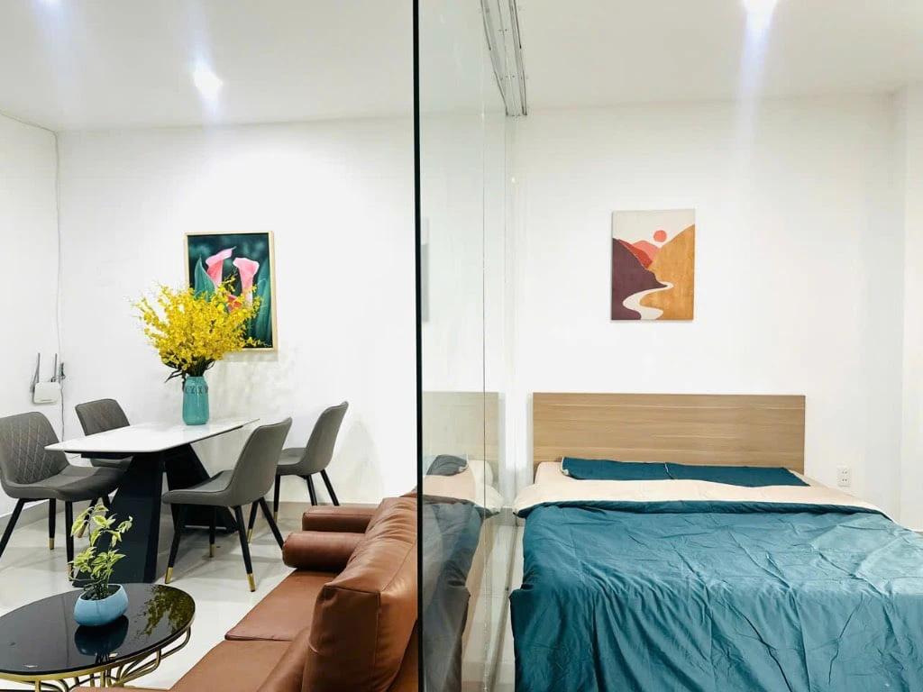 Cho thuê căn 1PN Đào Duy Anh, Phú Nhuận, nhiều ánh sáng, gần Sân bay và Công viên Gia Định — ảnh 5