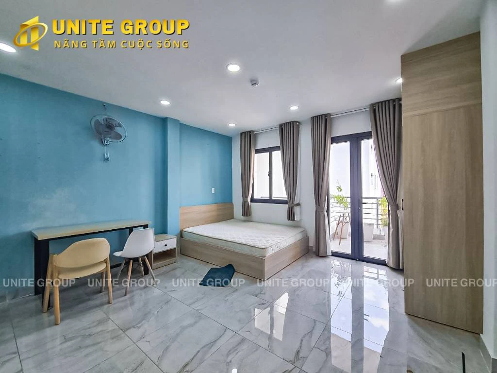CHO THUÊ STUDIO THÍCH QUẢNG ĐỨC, PHÚ NHUẬN, BAN CÔNG CỰC CHILL, PHÒNG THOÁNG — ảnh 1