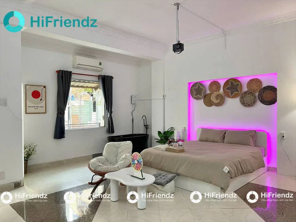 CHO THUÊ CĂN STUDIO CÙ LAO, PHÚ NHUẬN, BAN CÔNG RIÊNG TONE HỒNG XINH XẮN, ĐẾN QUẬN 1 — ảnh 4
