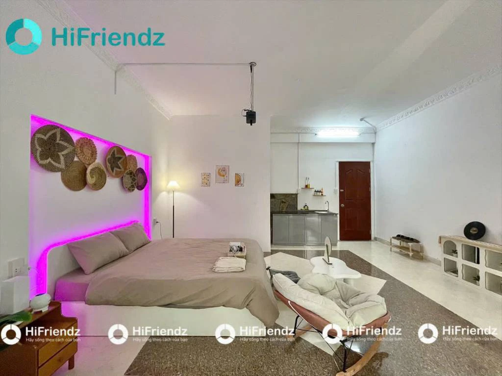 CHO THUÊ CĂN STUDIO CÙ LAO, PHÚ NHUẬN, BAN CÔNG RIÊNG TONE HỒNG XINH XẮN, ĐẾN QUẬN 1 — ảnh 6