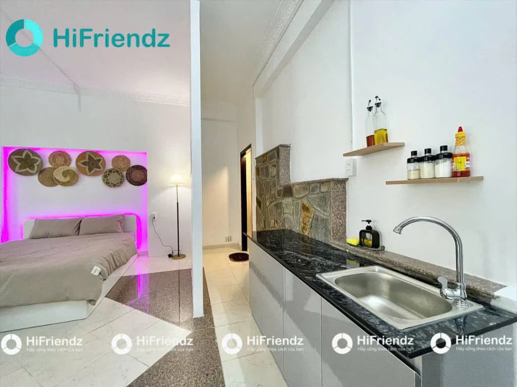 CHO THUÊ CĂN STUDIO CÙ LAO, PHÚ NHUẬN, BAN CÔNG RIÊNG TONE HỒNG XINH XẮN, ĐẾN QUẬN 1 — ảnh 11
