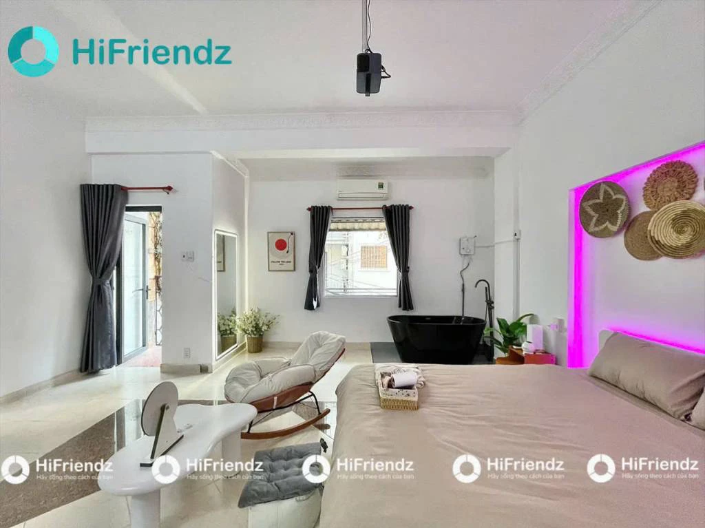 CHO THUÊ CĂN STUDIO CÙ LAO, PHÚ NHUẬN, BAN CÔNG RIÊNG TONE HỒNG XINH XẮN, ĐẾN QUẬN 1 — ảnh 12
