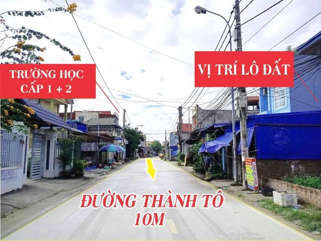 Chính chủ bán đất Thành Tô Hải An, 95m2 làm việc trực tiếp chủ nha — ảnh 2