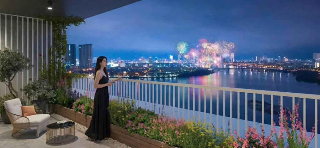 Bán căn hộ Hòa Xuân Cẩm Lệ Đà Nẵng view 3 nhánh sông, dt 70m2 giá 4.2 tỷ — ảnh 6