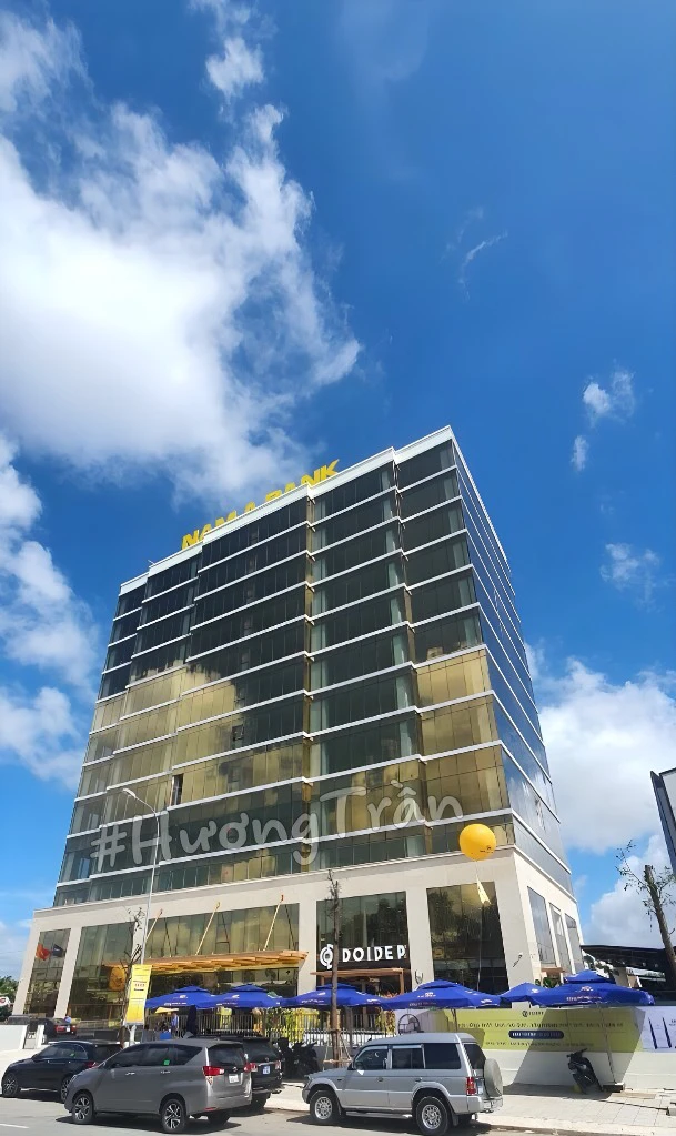 CHO THUÊ VĂN PHÒNG GÓC 2MT QUANG TRUNG, CÁI RẰNG, DT TỪ 65M2 TÒA NAM Á BANK, 23.4 TRIỆU — ảnh 2
