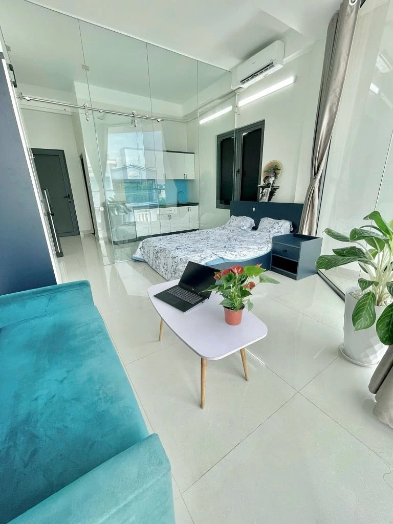 CHO THUÊ CĂN HỘ NGÔ ĐỨC KẾ, BÌNH THẠNH, FULL NỘI THẤT, BAN CÔNG SIÊU CHILL — ảnh 2