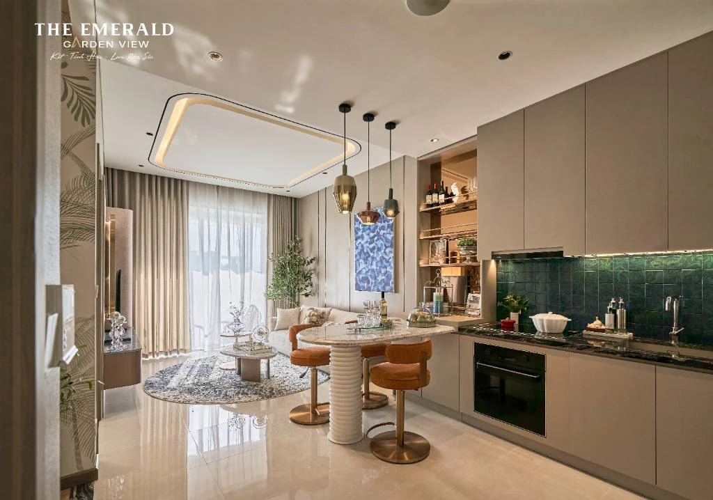 Bán căn hộ The Emerald Garden View, Thuận An, liền kề Quốc Lộ 13, giá rẻ 2.4 tỷ — ảnh 1