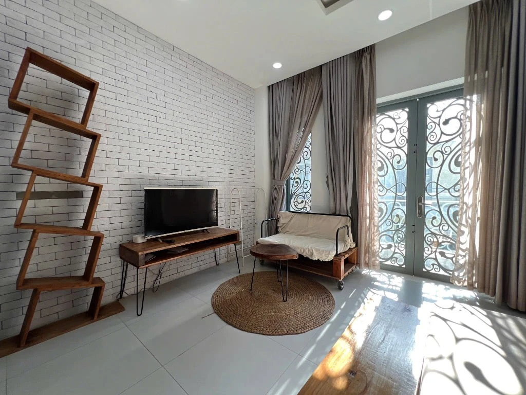 CĂN HỘ 1 PHÒNG NGỦ PHẠM VIẾT CHÁNH, BÌNH THẠNH, BAN CÔNG TÁCH BẾP KHU BẾP RỘNG — ảnh 3