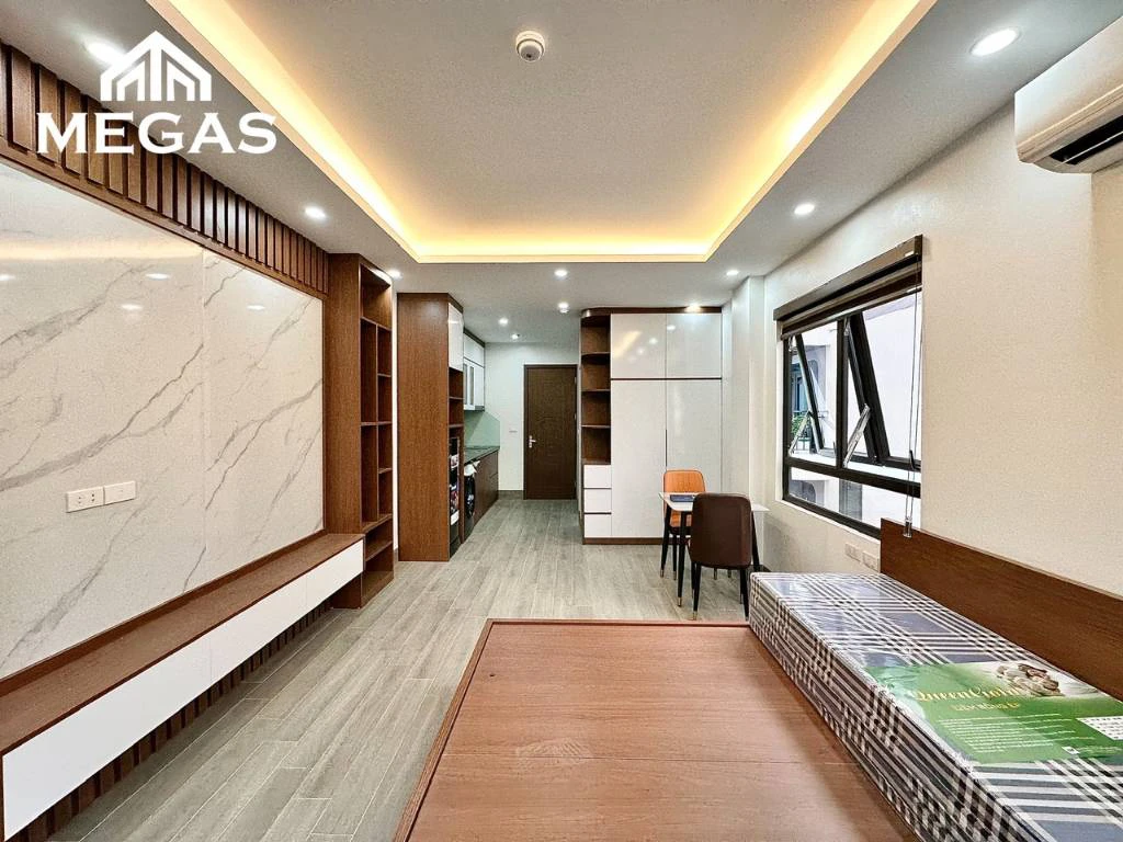 Siêu hot, cho thuê phòng Cầu Giấy, ô tô đỗ cửa full nội thất, cách ĐH Thương mại chỉ 100m — ảnh 3