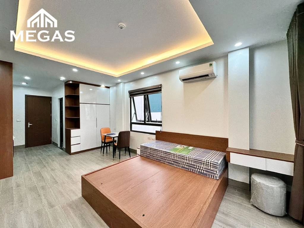 Siêu hot, cho thuê phòng Cầu Giấy, ô tô đỗ cửa full nội thất, cách ĐH Thương mại chỉ 100m — ảnh 4