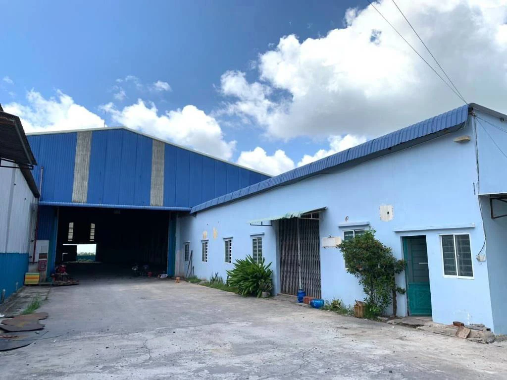 Bán nhà xưởng Bình Minh, Vĩnh Long, mặt tiền sông Hậu, dt 23000m2, vận hành ngay, 150 tỷ TL — ảnh 1