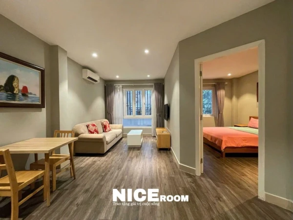 CHO THUÊ CĂN HỘ 1PN NGUYỄN HỮU CẢNH BÌNH THẠNH, 60M2 PHÒNG KHÁCH RỘNG , SÁT QUẬN 1