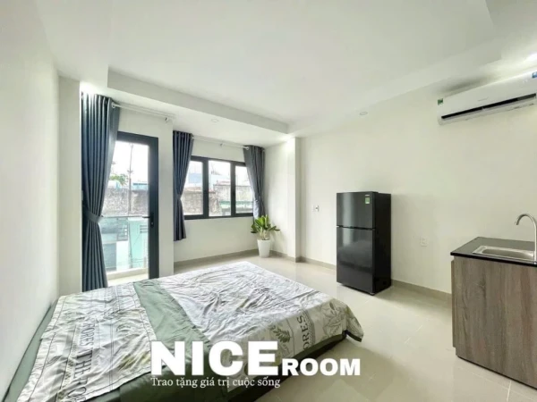 Căn Hộ Phan Văn Trị, Bình Thạnh, ban công siêu thoáng, 35m2, gần Văn Lang, Chợ Bà Chiểu
