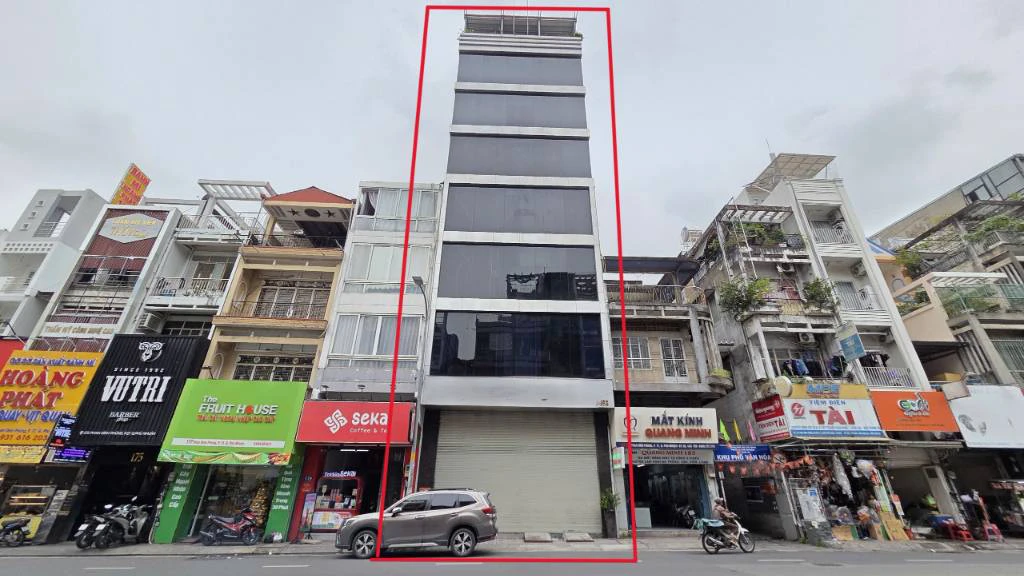 Cho thuê tòa nhà mặt tiền 181-183 Phan Đình Phùng, Phú Nhuận, 7,8x20m ngay ngã ba Huỳnh Văn Bánh — ảnh 1