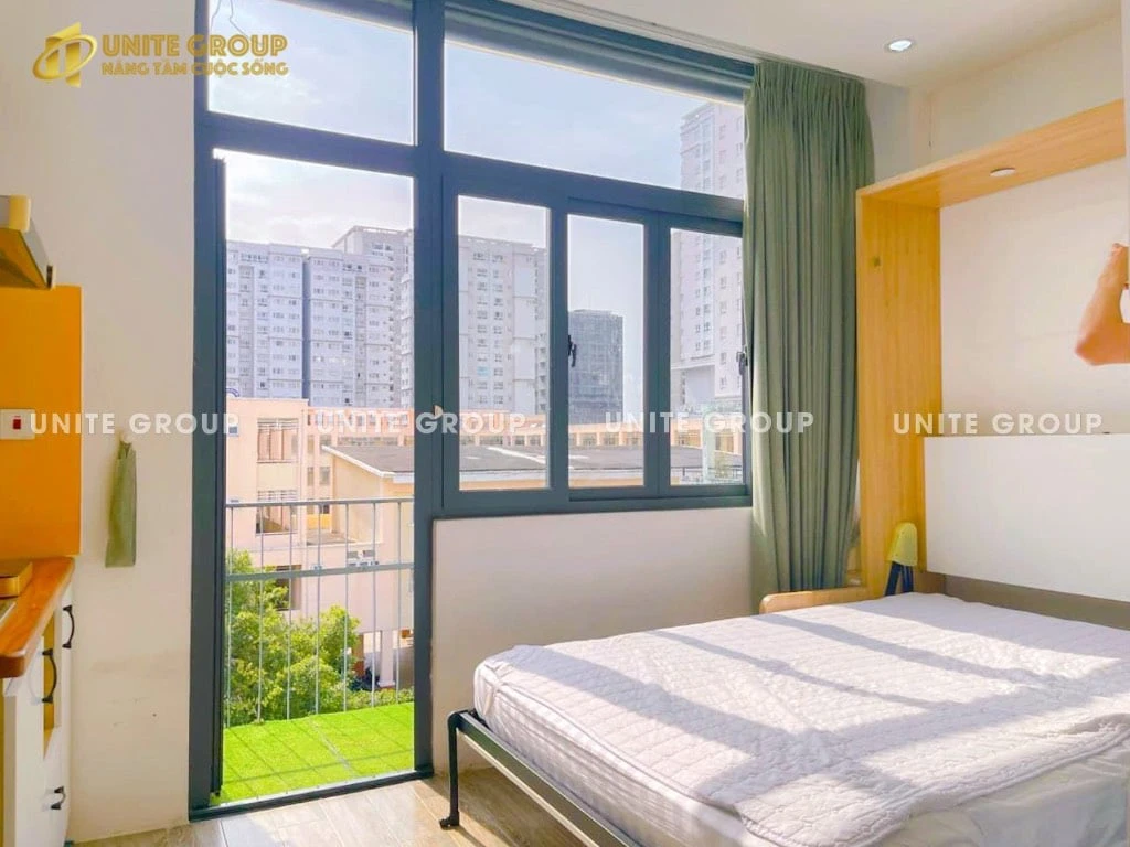Cho thuê căn hộ đường Nguyễn Xí, Bình Thạnh, ban công thoáng, gần Hàng Xanh — ảnh 1