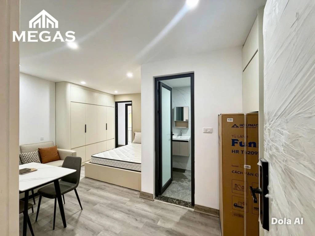 CHO THUÊ CĂN STUDIO HOÀNG NGÂN, CẦU GIẤY, PHÒNG MỚI TINH 100%, BAN CÔNG THOÁNG — ảnh 2