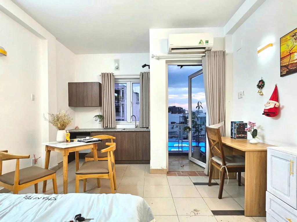 Cho thuê căn hộ Nơ Trang Long, Bình Thạnh 38m2 full nội thất giá 6.4 triệu — ảnh 5