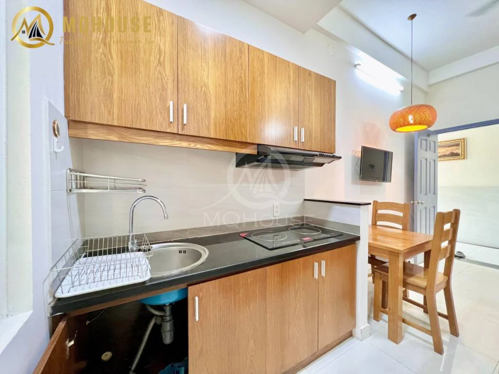 Cho thuê căn chung cư mini Bạch Đằng, Tân Bình, full nội thất, thang máy, bảo vệ, khu sân bay — ảnh 2