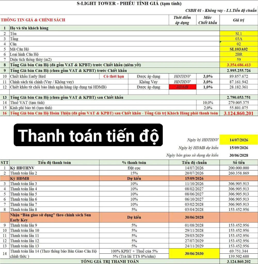 BÁN CĂN HỘ EURO VILLAGE 2, CẨM LỆ, CĂN 2PN 1WC, DT 59M2 PHÙ HỢP VỚI GIA ĐÌNH NHỎ — ảnh 6