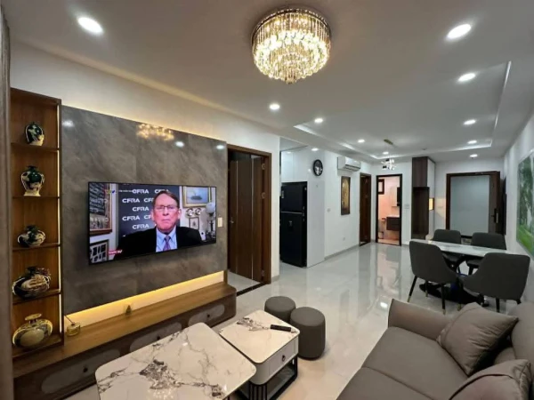 Cho thuê căn hộ 2PN Chung cư 39 Lương Khánh Thiện, full nội thất mới tinh, giá 10tr/tháng