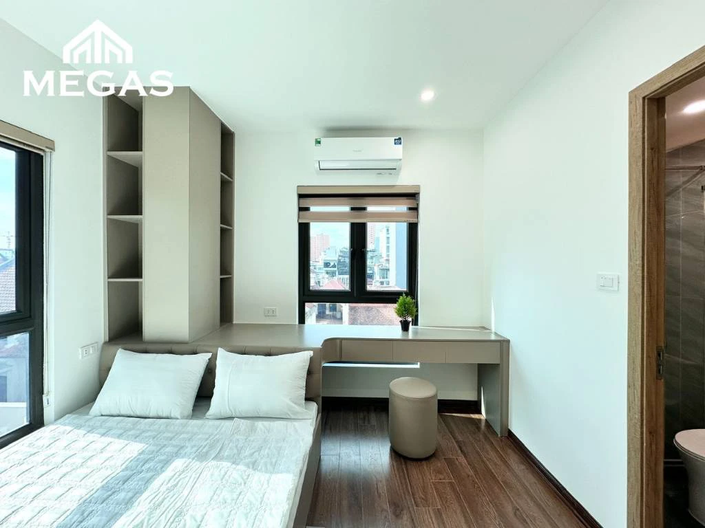 CĂN HỘ HOÀNG QUỐC VIỆT, CẦU GIẤY, CĂN 1N1k & 2N1K, DT 40M2, FULL ĐỒ - OTO ĐỖ CỬA — ảnh 5