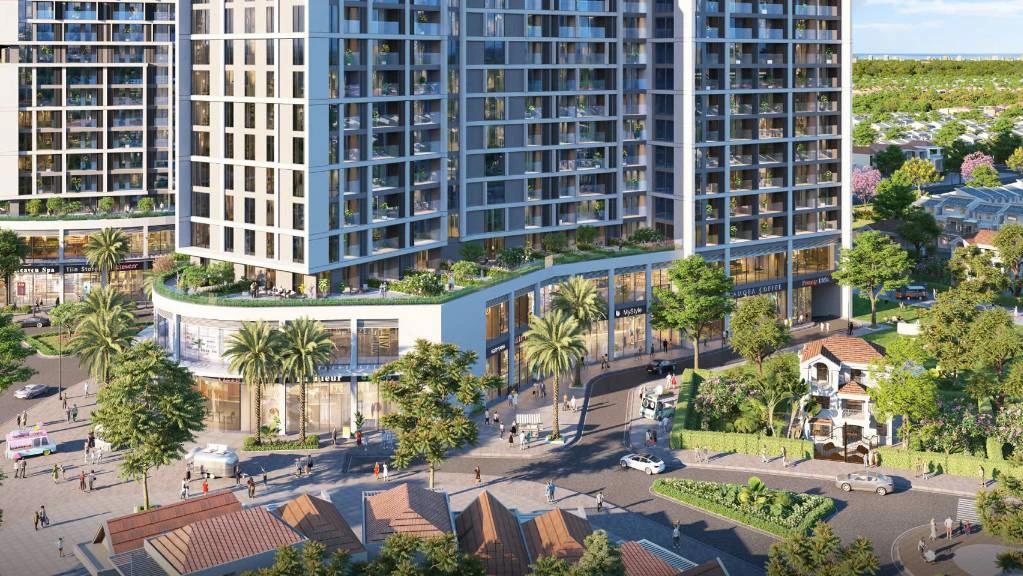 Bán shophouse Sun Spana Tower, Đà Nẵng, khối đế, sở hữu lâu dài — ảnh 2