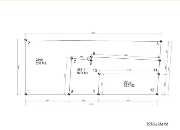 BÁN GẤP NHÀ PHỐ KHƯƠNG ĐÌNH THANH XUÂN, GẦN ĐÔ THỊ VINHOME CAO XÀ LÁ, 353M2 MT 12M, CHỈ 430TR/M2