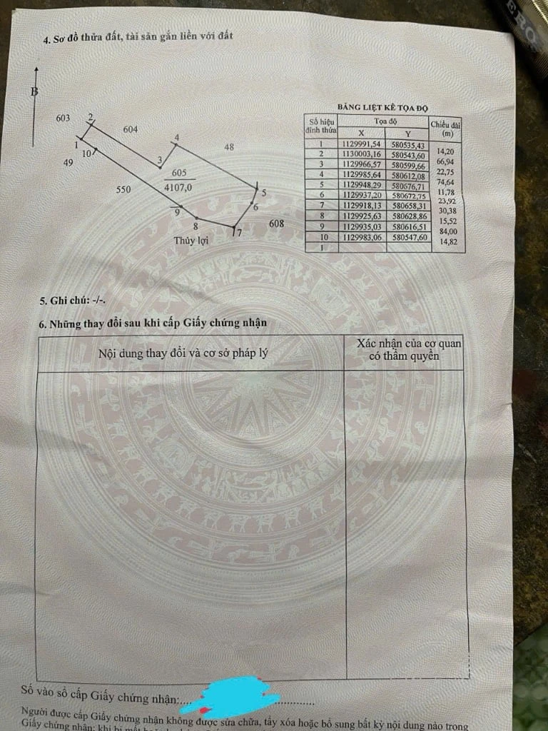 BÁN ĐẤT XÃ TÂN PHÚ, ĐỒNG THÁP, CHÍNH CHỦ, DT 4259M2 ĐẤT TRỒNG LÚA, GIÁ 1,9 TỶ — ảnh 6